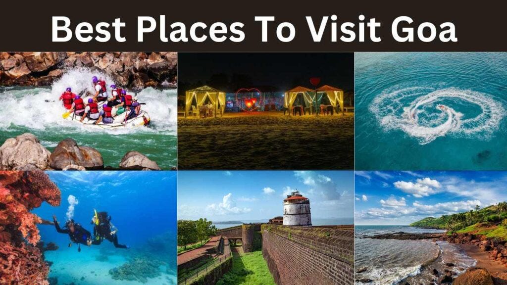 Top 20 places to visit in Goa
